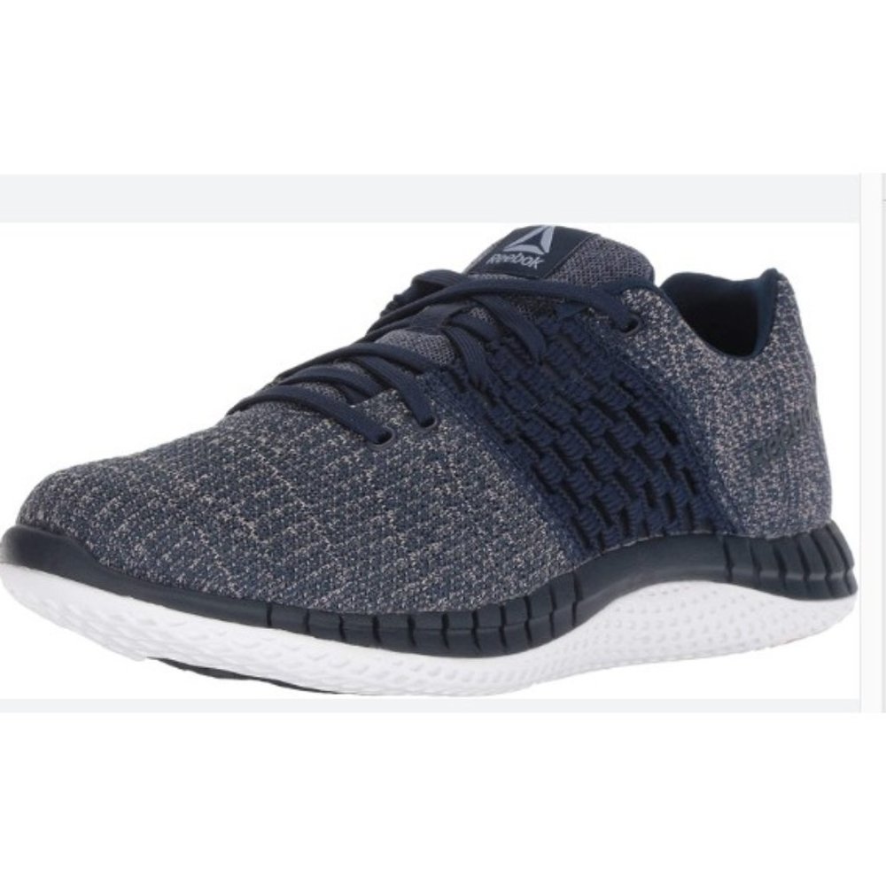 Reebok Print Run ULTK Blue.Navy Pewter Cross Training Shoes CN1117 Women US 12